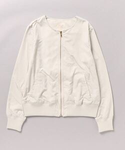 「B:MING by BEAMS」 ジップアップブルゾン MEDIUM ベージュ レディース