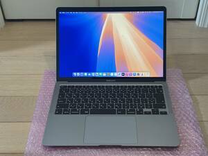 【バッテリー新品/AppleCare残あり】Apple MacBook Air 13インチ M1/16GB/1TB スペースグレー 2020