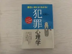 面白いほどよくわかる！犯罪心理学