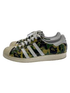 adidas◆SUPER STAR 80S BAPE_スーパースター 80S ア ベイシング エイプ/29cm/GRN