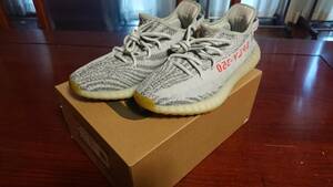  adidas/アディダス YEEZY BOOST 350 V2/イージーブースト ブルーティント B37571 中古 箱付き