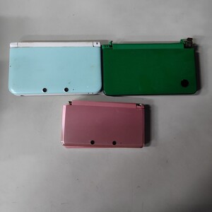 任天堂 Nintendo 3DS 3DSLL DSi LL 3台まとめ　現状ジャンク　部品取り