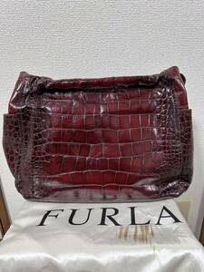 超美品！ほぼ未使用！FURLA バッグ　セカンドバック　ハンドバック　ボストンバック