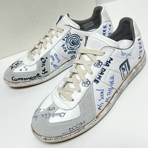 26cm 新品 レア メゾンマルジェラ レプリカ スニーカー ヴィンテージ グラフィティ ホワイト 白 落書き Replica Sneakers Vintage Graffiti