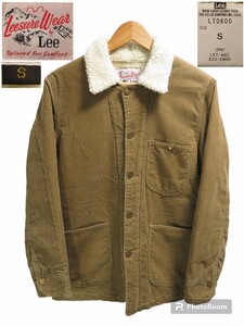 人気モデル★Sサイズ【Lee/リー/Leesure Wear】ビンテージ/復刻(タグ)/コーデュロイ/ボアジャケット/LT0600/ジャケット/ボア/カバーオール/