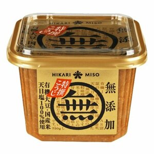 ひかり味噌 マル無 特撰こうじ 750g