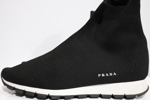 ☆PRADA プラダ☆【SOCKS SNEAKERS】ロゴプリントソックススニーカー　