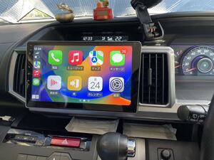 ホンダステップワゴンRK1,RK2,RK5,RK6 アンドロイドナビ　Apple Carplay, android auto AHD バックカメラ付き