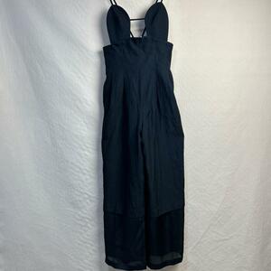 fetico ORGANZA 2WAY BRA JUMPSUITS 1 フェティコ ジャンプスーツ ブラック 黒 S M オーガンジー 