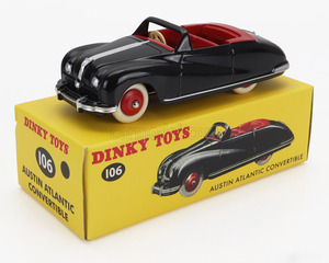 DINKY TOYS 1/43 ディンキー オースチン アトランティック コンバーチブル 1955 ブラック AUSTIN ATLANTIC 復刻版 ミニカー