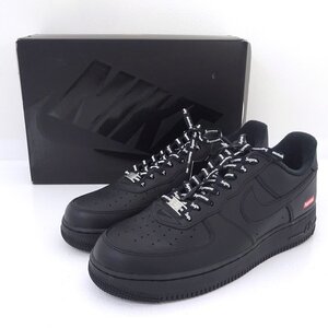 ★中古★【箱傷み】NIKE×Supreme(ナイキ×シュプリーム) AIR FORCE 1 LOW SP スニーカー 28.5cm US10.5 CU9225-001★【AP126】