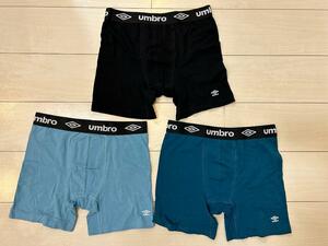 ☆ 【新品】umbro　アンブロ パンツ ボクサーパンツ　3枚セット Mサイズ