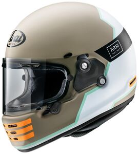 Arai フルフェイスヘルメット　RAPIDE-NEO　ラパイドネオ　OVERLAND　オーバーランド　ベージュ・カーキ　L　59-60ｃｍ