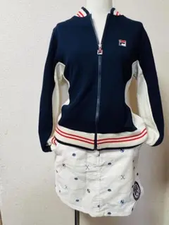 FiLa/FiLa ジッパー長袖セット FiLa ゴルフスカート