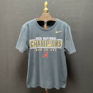 【980円スタート】USA 古着 半袖 Tシャツ NIKE ブラック 黒 メンズM ナイキ プリントTシャツ MLB アスレチックス スポーツ 古着卸 BA1594