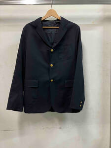 BEAMS PLUS ビームス プラス 3B Blazer Combat Wool 23SS テーラードジャケット サイズL ネイビー