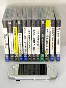 ◆SONY ソニー PSP-3000 ホワイト◆ゲーム12本付◆-064