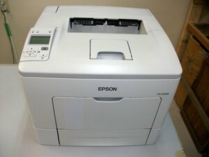 ★ 中古レーザープリンタ / EPSON LP-S440dn / 印刷枚数：10,859枚 / 残量不明トナー・ドラム付き ★