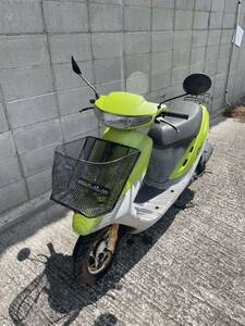 ★HONDA SUPER DIO スーパーディオ AF27 希少ピュアライムグリーン　初爆確認のみ　販売証明お付けします　タイヤパンク　現状★bb713