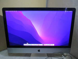 [G1-1/A51114-1]★Apple A1419 iMac(Retina 5K,27-inch, Late 2015)3.2GHz Core i5/HDD1TB+SSD24GB/メモリ8GB/無線/Monterey 12.7.1★