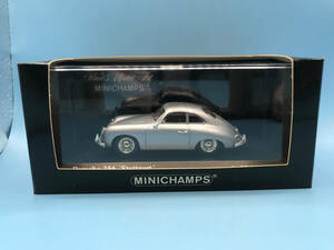 【１円スタート1/43 ミニチャンプス ポルシェ 356 シュツットガルト クーペ Porsche 356 Stuttgart Coupe Silver Minichamps 400 065020 ZH