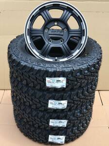 4本セット 195R16C 104/102Q 6PR ヨコハマ ジオランダー M/T G003 新品 / ジムニー 等に / 5穴 139.7mm 5.5J +20