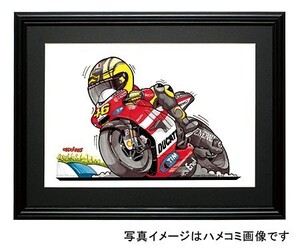 イラスト V・ロッシ(MotoGP2011)