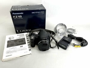 訳あり品 Panasonic パナソニック レンズ一体型 デジタルカメラ LUMIX DMC-FZ18 起動OK・液晶黄ばみあり[19311