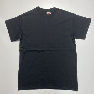 【XL B】1990s NIKE S/S TEE BLACK 1990年代 ナイキ 半袖Tシャツ Tシャツ ブラック 無地 USA製 ボーイズサイズ 銀タグ G978