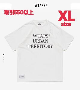 WTAPS 2024SS WUT SS TEE WHITE XLサイズ ダブルタップス URBAN TERRITORY ロゴ 半袖 Tシャツ T-SHIRT SIGN X-LARGE