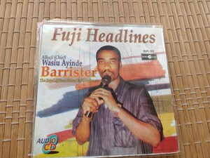 WASIU AYINDE BARRISTER/Fuji Headlines★Fuji★ナイジェリア盤★同封可能