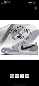 25.5cm DD9315-002 AIR JORDAN 1 LOW GOLF Wolf Grey エアジョーダン ロー ゴルフ ウルフ グレー Nike ナイキ 正規品 新品未使用 NIKE 