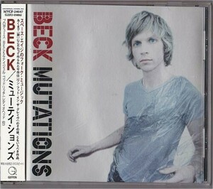 【国内盤】Beck Mutations 帯付き CD 1998 MVCF-24047 見本盤