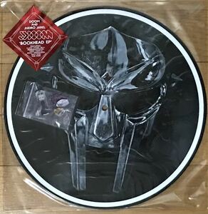 【 JJ DOOM Bookhead EP 】限定 MF Thom Yorke Radiohead トム・ヨーク Warp Lex ドゥーム Metal Face Madvillain Viktor Vaughn Beck 12”