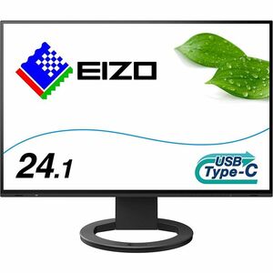 EIZO FlexScan EV2485-BK (24.1型/1920×1200/フレームレスモニター/アンチグレアIPS/疲れ目軽減/ブラ