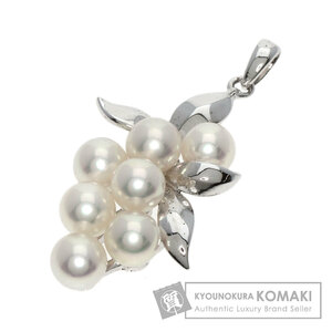 MIKIMOTO ミキモト アコヤパール 真珠 ペンダントトップ シルバー レディース 中古