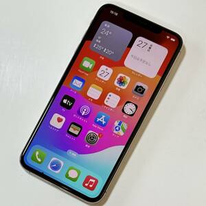 SIMフリー iPhone Xs Max ゴールド 64GB 3D894J/A バッテリー最大容量82% アクティベーションロック解除済