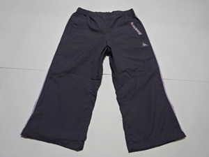 ■0922■ルコック le coq sportif●ナイロンパンツ●八分丈 L●