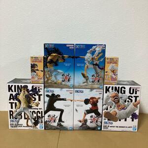 ワンピースフィギュア ルフィ & ロブ・ルッチ 計8種 KING OF ARTIST / 戦光絶景 / ワールドコレクタブル　　ワーコレ エッグヘッド ギア5