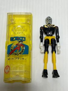 ミクロマン M114 ブラッキー　当時物 TAKARA だっこちゃんマーク　現状品　欠品有り MICRO MAN 旧タカラ　日本製