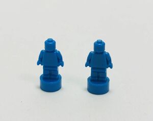 【新品未使用】レゴ　LEGO　トロフィー　マイクロミニ　ブルー　青　2個