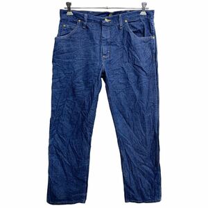 Wrangler カウボーイ ロングパンツ W34 ラングラー 47MWZ インディゴ コットン メキシコ製 古着卸 アメリカ仕入 2403-232