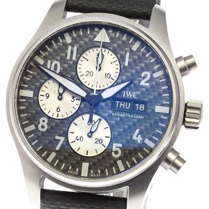 IWC IWC SCHAFFHAUSEN IW377903 パイロットウォッチ クロノグラフ AMG デイデイト 自動巻き メンズ _756628