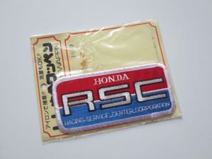 ビンテージ RSC ホンダ HONDA ワッペン/自動車 古着 アメカジ キャップ レーシング F1 バイク オートバイ 83