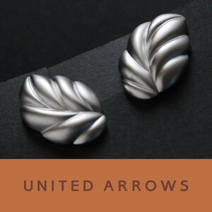 4610◆ユナイテッドアローズ◆カフス◆マットシルバー◆カフスボタン～カフリンクス◆上質セレクトショップ～UNITED ARROWS◆新品