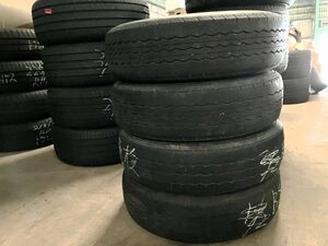 タイヤ ４本 195/80　R15 107/105L LT ブリジストン RD-613 ハイエース レジアス キャラバン NV350 溝アリ