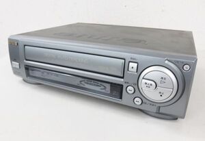 A026★aiwa アイワ ビデオカセットプレーヤー ビデオデッキ VHS HV-N15 2000年製 ジャンク品★10