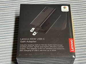 【新品未使用】レノボ　Lenovo　65W USB Type-C GAN ACアダプター　40AWGC65WW