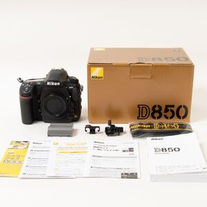 ほぼ未使用 Nikon D850 ニコン ボディ デジタル一眼レフカメラ 箱付 FXフォーマット