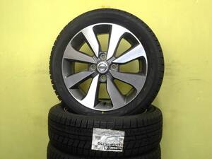 S3835 新品 国産 4本 165/55R15 ヨコハマ アイスガード 6 iG60 中古 日産 純正 4.5J +46 4H 100 デイズ ルークス サクラ 在庫処分